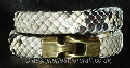 python snakeskin wrap bracelet