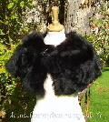 toscana shearling shrug